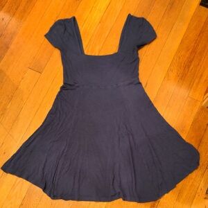 Babydoll Navy Blue Dress